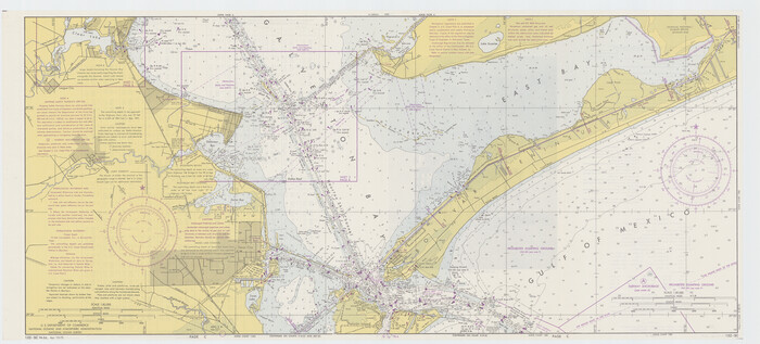 69891, Nautical Chart 152-SC - Galveston Bay, Texas, General Map Collection