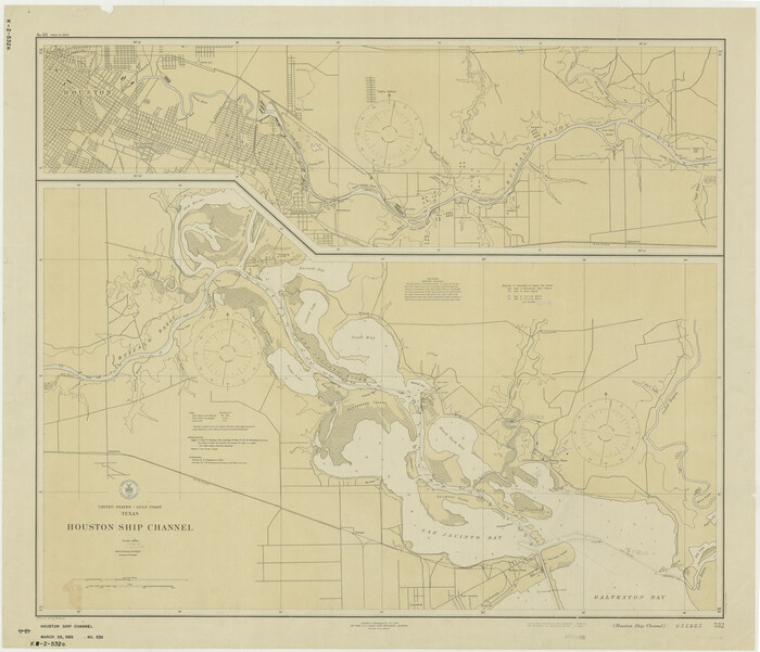 69893, Houston Ship Channel, General Map Collection