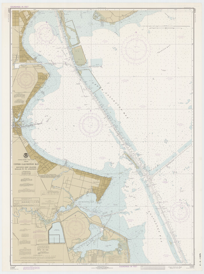 69898, Upper Galveston Bay, Houston Ship Channel, Dollar Pt. to Atkinson I., General Map Collection
