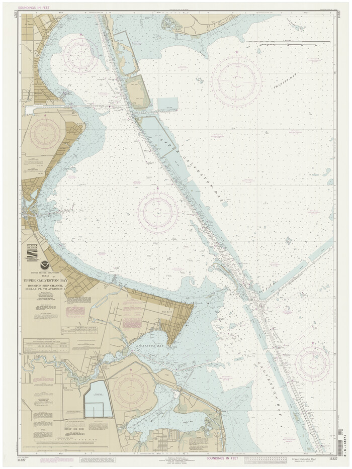 69899, Upper Galveston Bay, Houston Ship Channel, Dollar Pt. to Atkinson I., General Map Collection