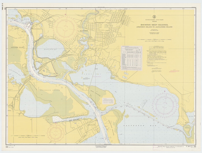 69900, Houston Ship Channel, Atkinson Island to Alexander Island, General Map Collection