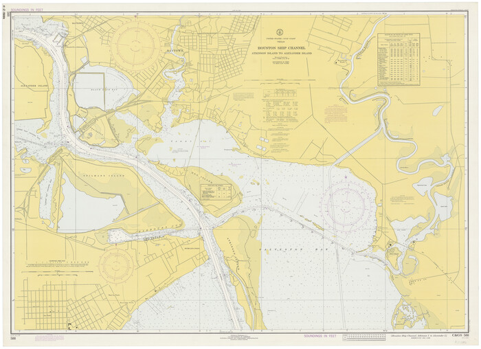 69901, Houston Ship Channel, Atkinson Island to Alexander Island, General Map Collection