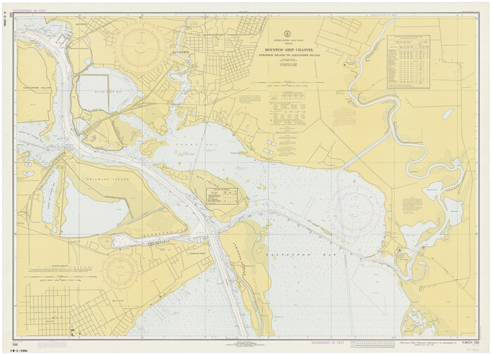 69902, Houston Ship Channel, Atkinson Island to Alexander Island, General Map Collection
