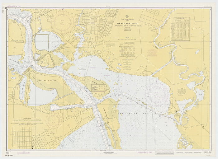69902, Houston Ship Channel, Atkinson Island to Alexander Island, General Map Collection