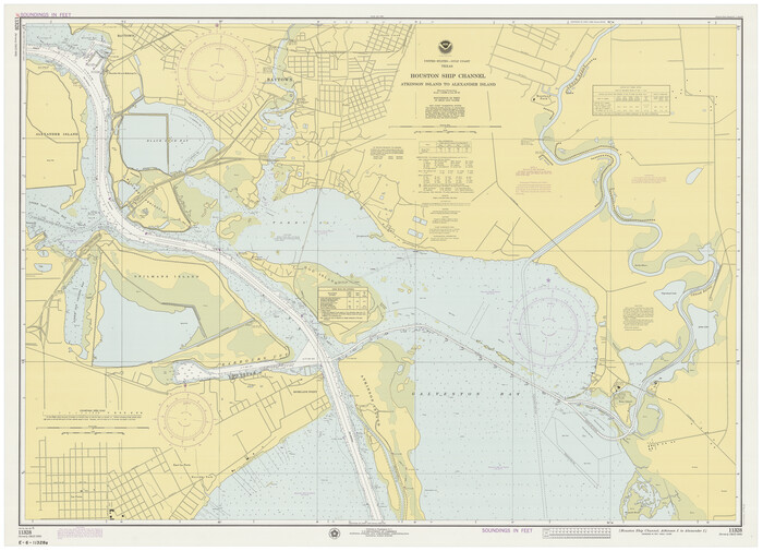 69903, Houston Ship Channel, Atkinson Island to Alexander Island, General Map Collection