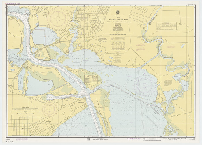 69903, Houston Ship Channel, Atkinson Island to Alexander Island, General Map Collection