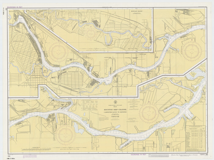 69910, Houston Ship Channel, Alexander Island to Carpenter Bayou, General Map Collection