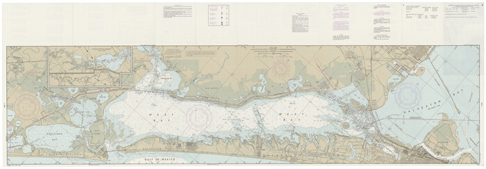 69940, Nautical Chart 11332 - Intracoastal Waterway - Galveston Bay to Cedar Lakes, General Map Collection
