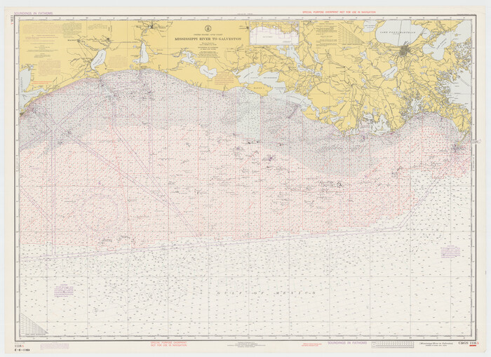 69946, Mississippi River to Galveston , General Map Collection