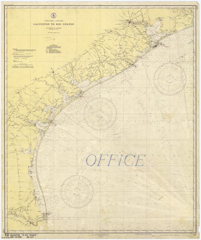69951, Galveston to Rio Grande, General Map Collection