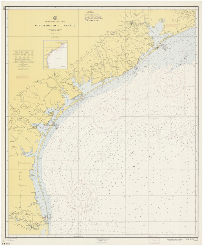 69954, Galveston to Rio Grande, General Map Collection