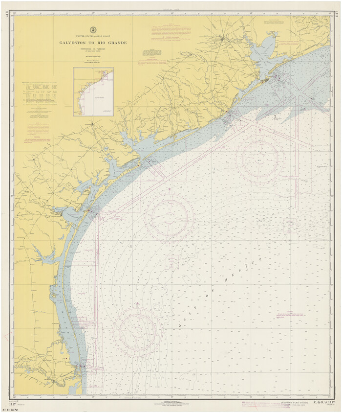 69955, Galveston to Rio Grande, General Map Collection