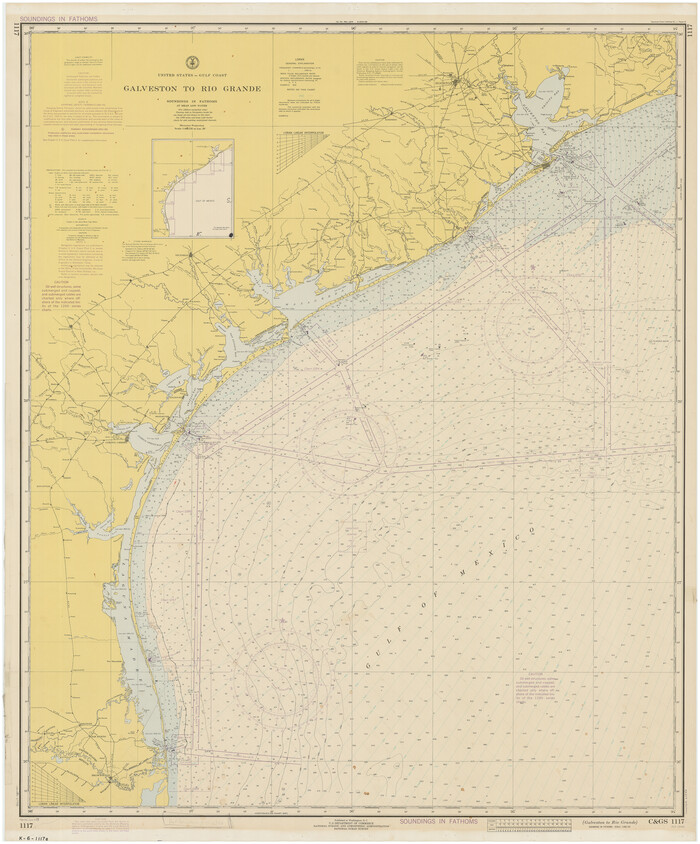 69956, Galveston to Rio Grande, General Map Collection