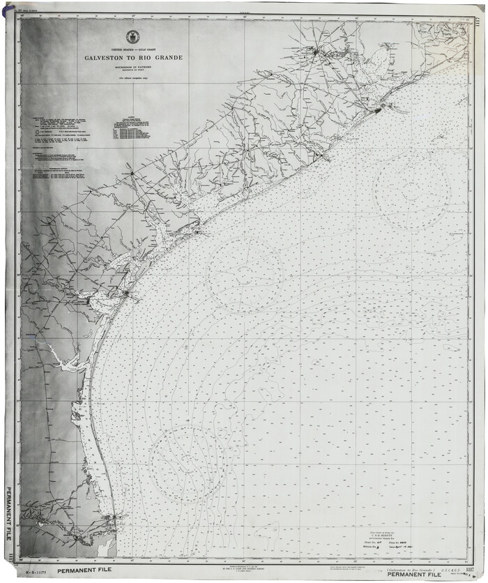 69957, Galveston to Rio Grande, General Map Collection