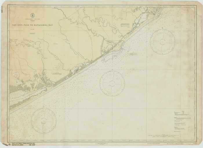 69960, San Luis Pass to Matagorda Bay, General Map Collection