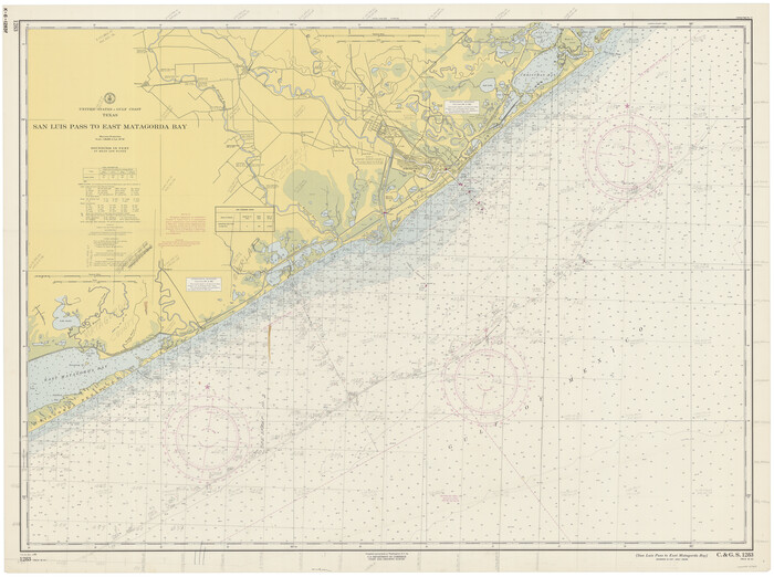 69964, San Luis Pass to East Matagorda Bay, General Map Collection