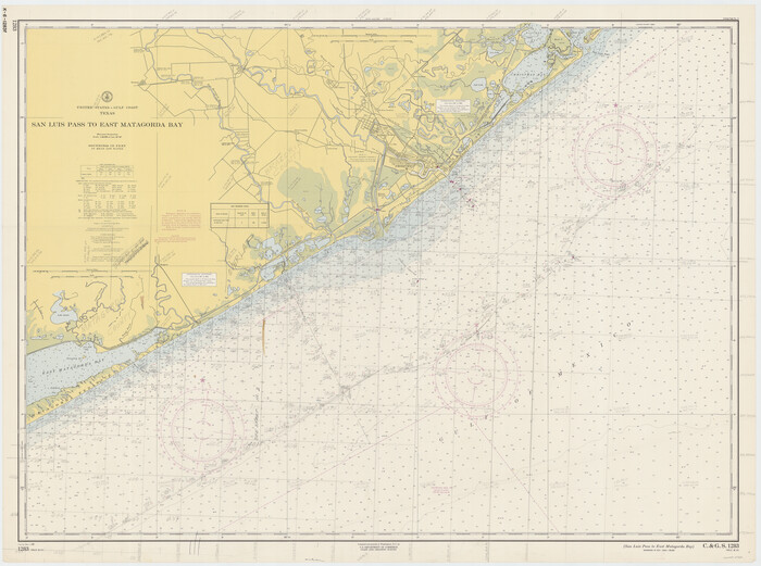 69964, San Luis Pass to East Matagorda Bay, General Map Collection
