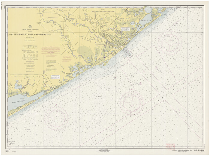 69966, San Luis Pass to East Matagorda Bay, General Map Collection
