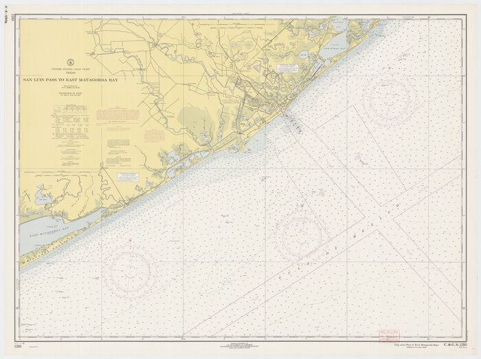 69966, San Luis Pass to East Matagorda Bay, General Map Collection