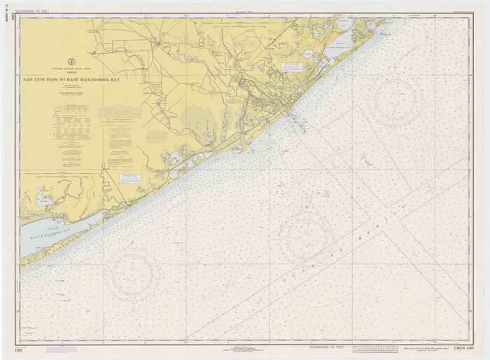 69967, San Luis Pass to East Matagorda Bay, General Map Collection