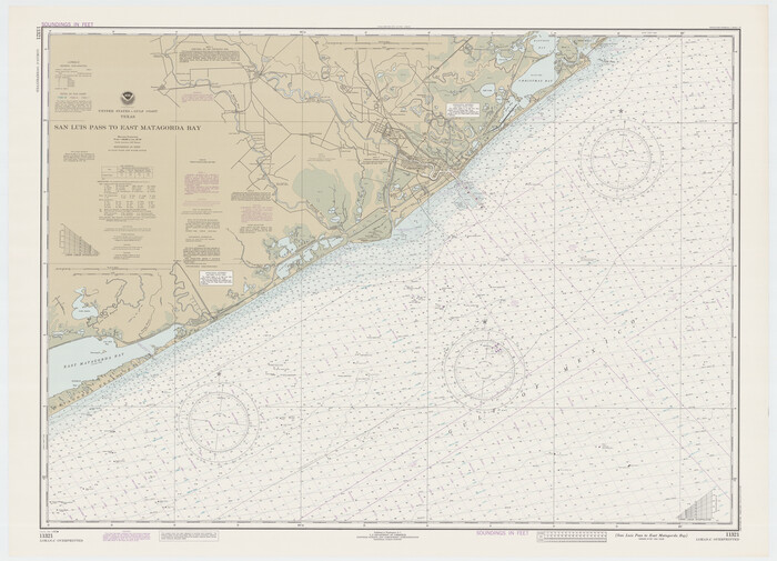 69970, San Luis Pass to East Matagorda Bay, General Map Collection
