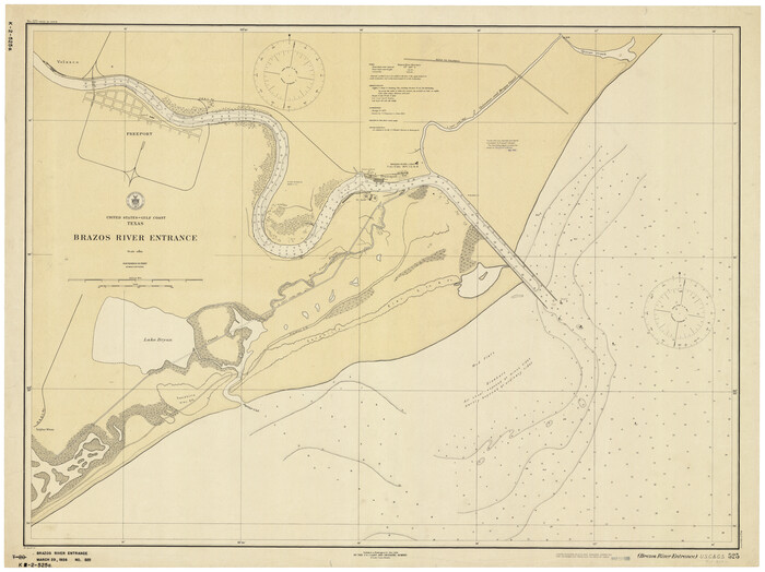 69974, Brazos River Entrance, General Map Collection
