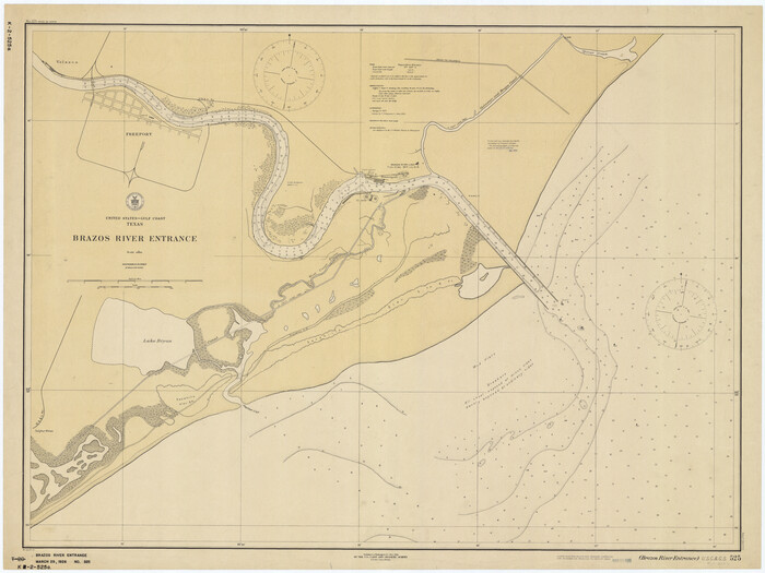69974, Brazos River Entrance, General Map Collection
