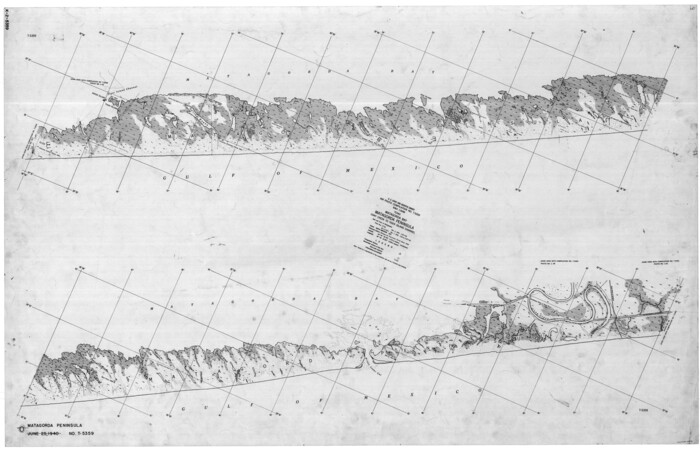 69991, Texas, Matagorda Bay, Matagorda Peninsula, Cany Creek to Tiger Island Channel, General Map Collection