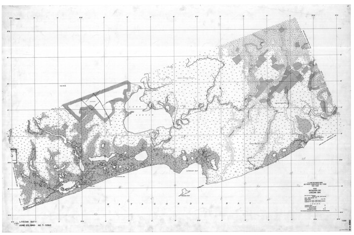 69992, Texas, Matagorda Bay, Liveoak Bay, General Map Collection