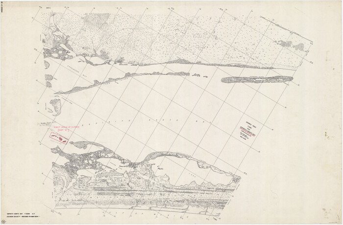 69996, Texas, Espiritu Santo Bay, General Map Collection