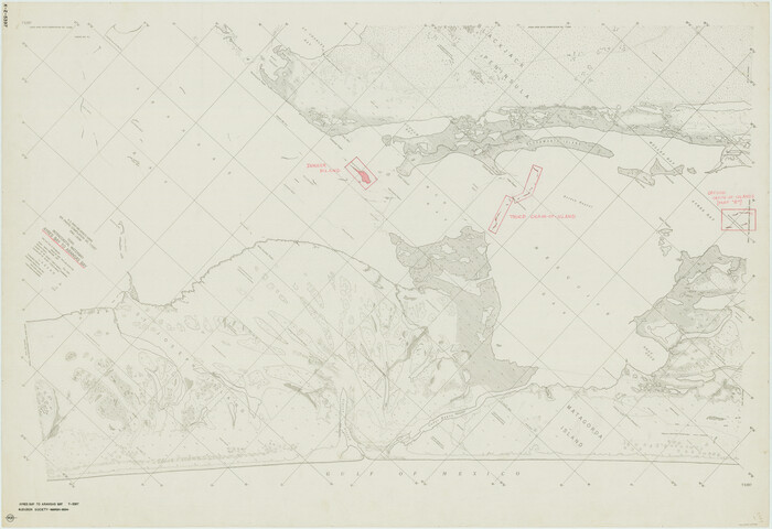 69997, Texas, Intracoastal Waterway, Ayres Bay to Aransas Bay, General Map Collection