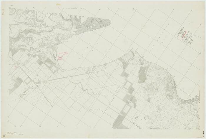 69998, Texas, San Antonio Bay, Hynes Bay, General Map Collection