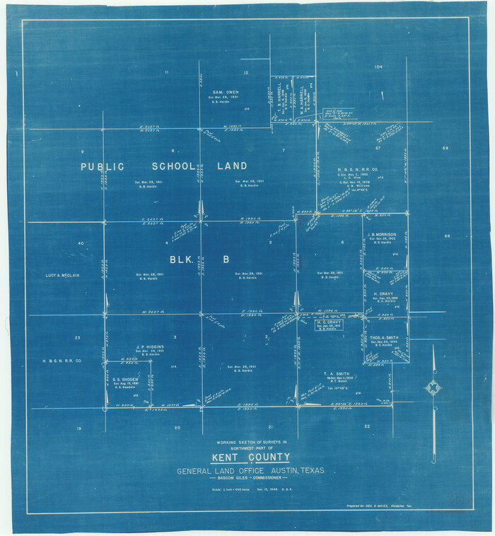 70011, Kent County Working Sketch 4, General Map Collection