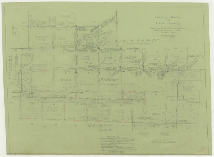 70015, Kent County Working Sketch 8, General Map Collection