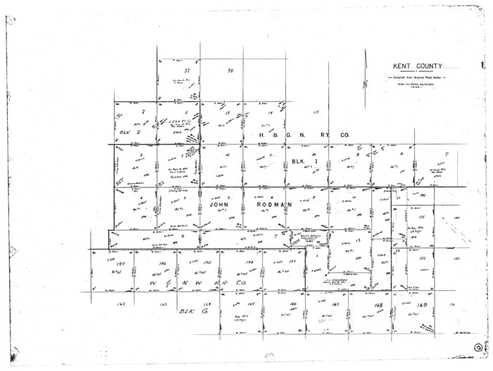 70016, Kent County Working Sketch 9, General Map Collection