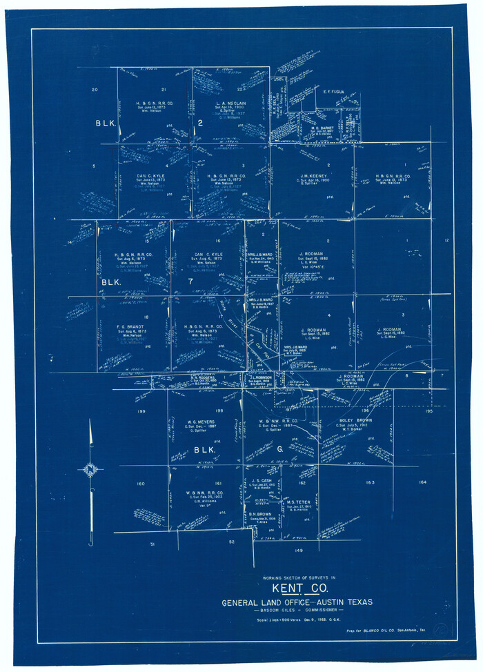 70019, Kent County Working Sketch 12, General Map Collection