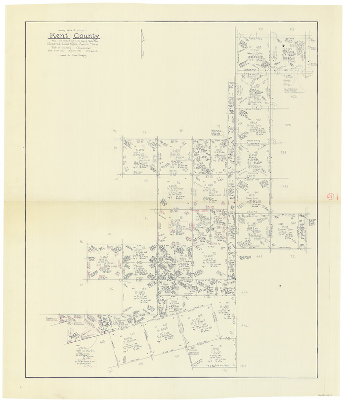 70028, Kent County Working Sketch 21, General Map Collection