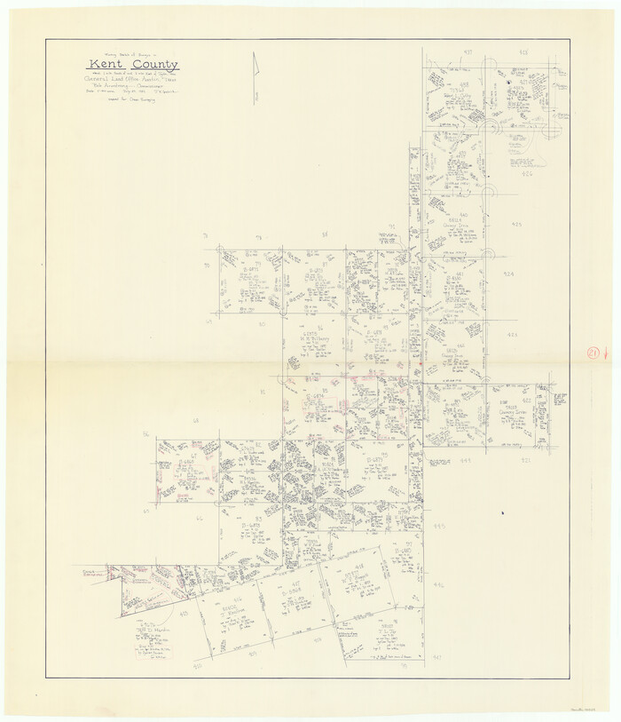 70028, Kent County Working Sketch 21, General Map Collection