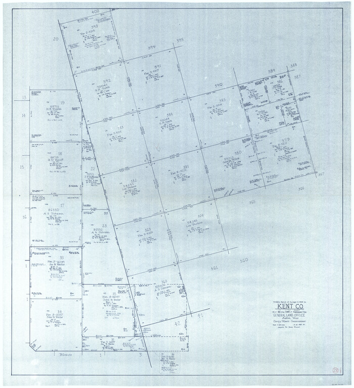 70030, Kent County Working Sketch 23, General Map Collection