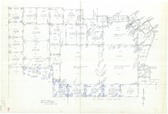 70230, Kinney County Working Sketch 48, General Map Collection