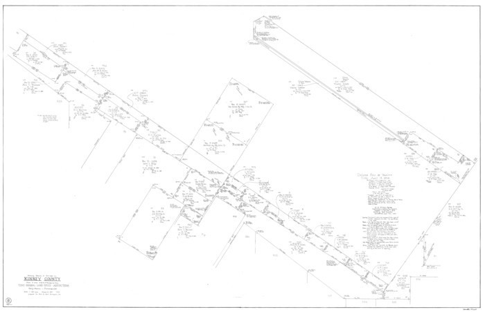 70238, Kinney County Working Sketch 56, General Map Collection