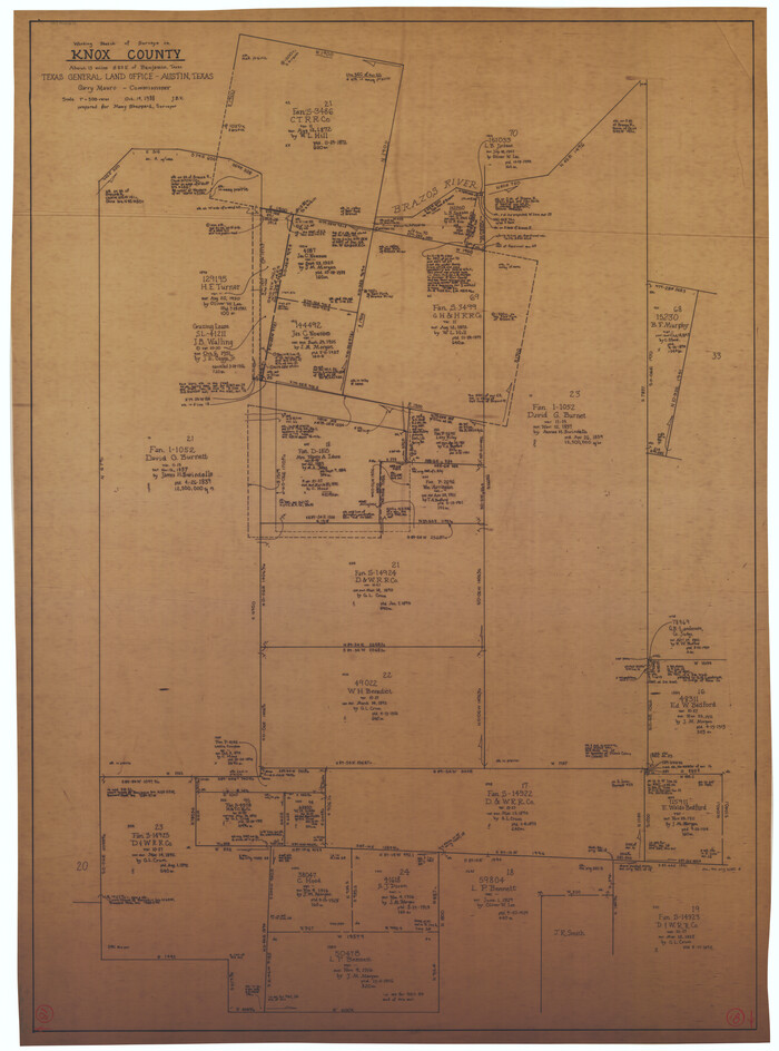 70260, Knox County Working Sketch 18, General Map Collection