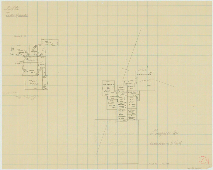 70278, Lampasas County Working Sketch 1, General Map Collection