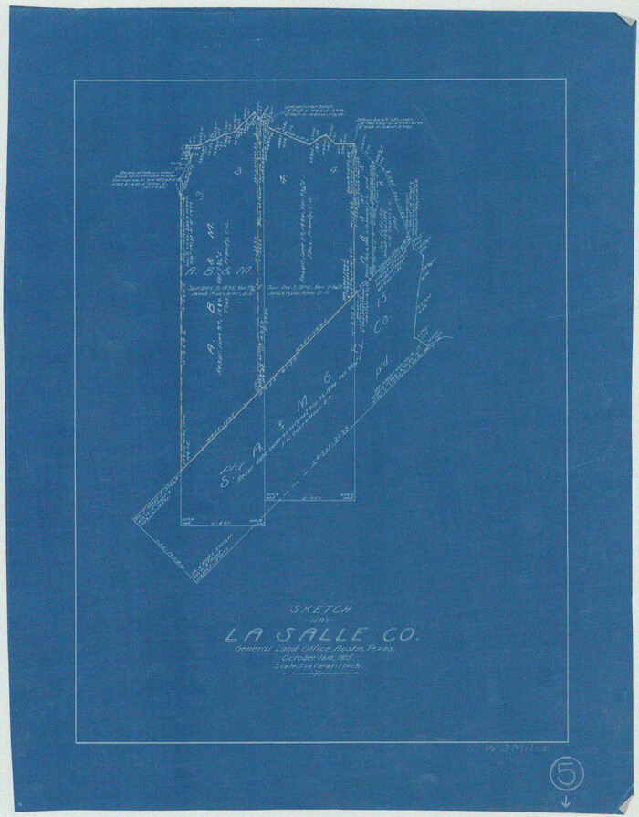 70306, La Salle County Working Sketch 5, General Map Collection