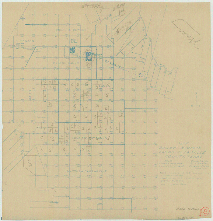 70309, La Salle County Working Sketch 8, General Map Collection