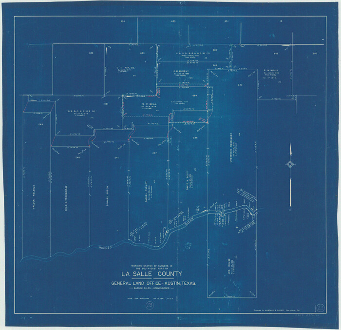 70324, La Salle County Working Sketch 23, General Map Collection