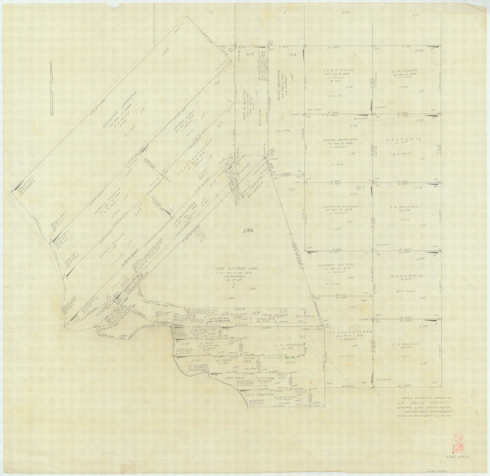 70329, La Salle County Working Sketch 28, General Map Collection