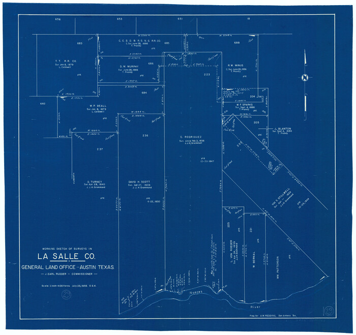 70330, La Salle County Working Sketch 29, General Map Collection