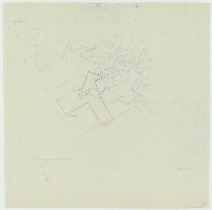 70418, Leon County Working Sketch 19, General Map Collection