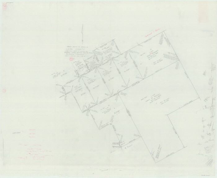 70451, Leon County Working Sketch 52a, General Map Collection